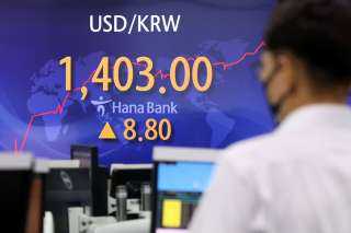 الوون الكوري الجنوبي يهوي لأدنى مستوى أمام الدولار
