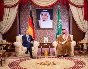 المستشار الألماني يسعى لتعميق شراكة الطاقة مع السعودية